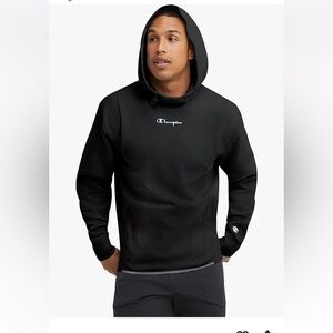 Champion Men's Black Pullover Hoodie size Small {308}